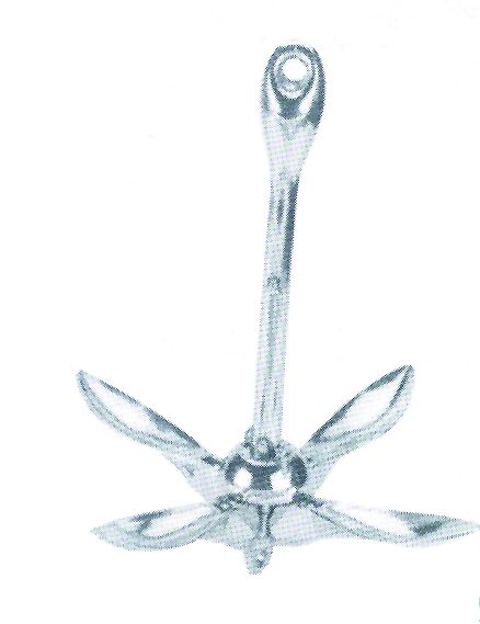 [] Folding Anchor, Type A, Hot-dipped Galvanized, 1,5kg image