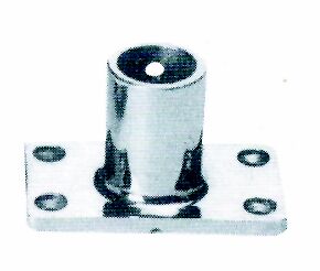 [] Rectangular base 90o,casted AISI 316, inter. Diam. 22mm image