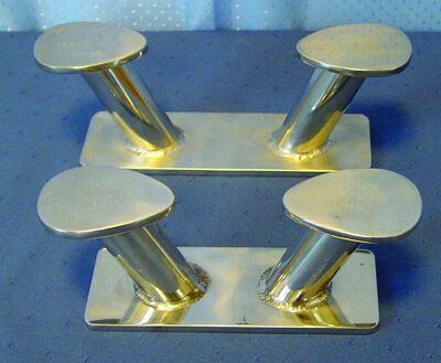 [] Cleat, inox, L 200mm, H 70mm image