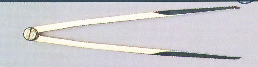 [] Straight pattern brass dividers 20,3cm (8'') image