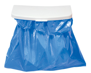 [] Trash Bag Holder 'Store-All', 28x13,7x6,5cm - White image