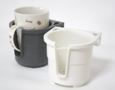 [] Drink Holder 'Store-All', 11x11x10cm, White image
