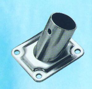[] Rectangular Base, w/inclination 60°, Inox 316, ø25mm image