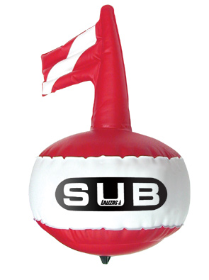 [] Round Marker Buoy, ''Safe Dive'' Diam. 30cm, H 50cm image