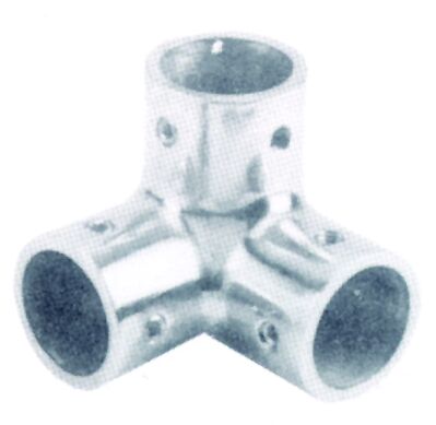 [] 3-way corner fitting, AISI 316, tube 22mm image