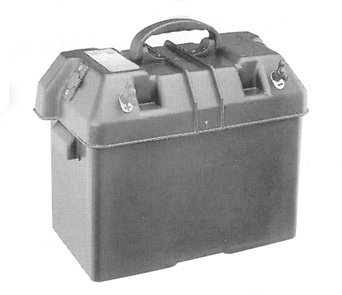 [] Battery Box.Heavy duty Ext.Dim.340x200x230mmUp To 100Ah. image