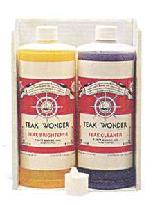 [] TEAK WONDER Combo Pack Teak Cleaner & Brightener, 2 pcs x 1L image