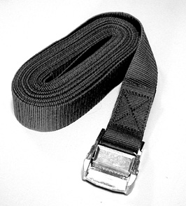[] Tie Down Strap w/ self locking buckle, 2.5mx25mm, BL 250kg image