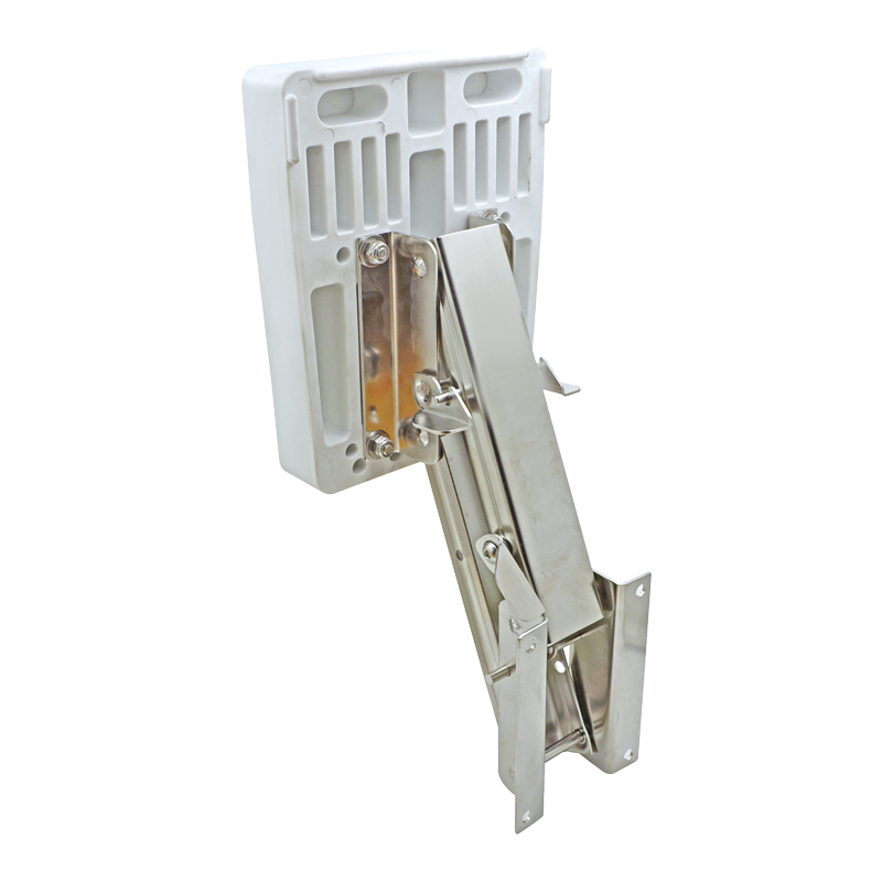 [] Outboard Bracket, Adjustable, w/plastic pad, Inox 316,  for engines up to 20kg/8HP image