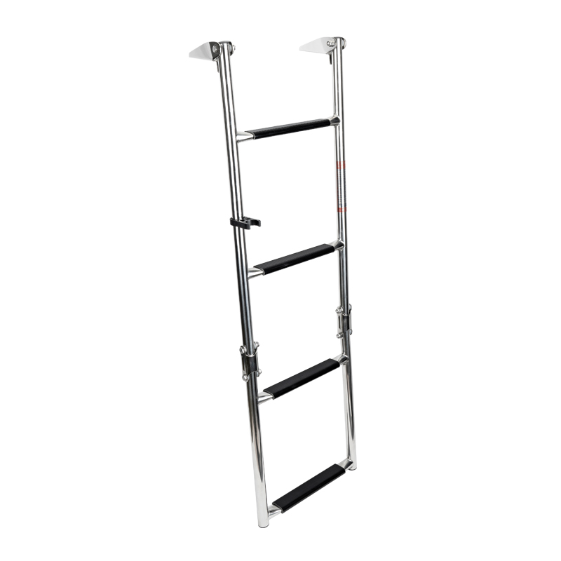 [] Foldable Ladder for Platform, 2+2 steps, Inox 316, L960xW276mm image