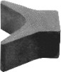 [] Bow Stop, Molded Rubber, 64(W)x89(D)x51(H)mm image