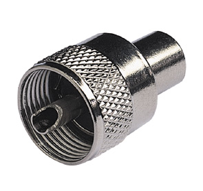 [] PL259 Connector for RG58/U coax cable, Glomex, twist-on image