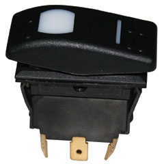 [] Switch Waterproof, 15A, ON-OFF (2 Positions), 4 Pins, w/LED Light image