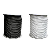 Anchor Rope, three strands, double twisted, Polyester