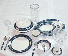 Sea Tableware range - ''Exclusive''