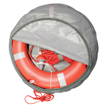 Set Lifebuoy Ring SOLAS 75cm, Lifeb. Light 71325, 30m rope, case gray_3060_3061