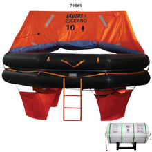 Liferaft SOLAS OCEANO, Throw Over-board_3079_3080