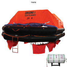 Liferaft SOLAS OCEANO, Throw Over-board_3079_3084