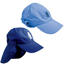 Sailing cap with protective neck Cover_38_38