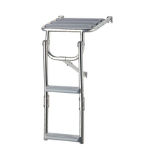 Platform Ladder,Inox 316, with 2 Plastic Steps_3864_3864