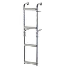 Foldable Ladders for narrow transom, 90⁰, Inox 316_3872_3872