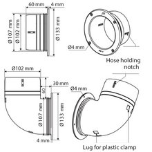 Ventilator Connector Ø 102mm_3773_3901