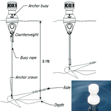 Anchor Marking Buoy with Reflective Tape & Line 11m_3877_3909