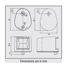 FOS LED 12 Stern light deck mount 135o_3165_3953