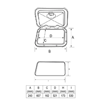 TOP LINE Deck Hatches (243 x 607mm)_3568_4009