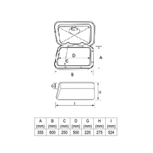 CLASSIC Hatches with Storage Bag (355 x 600mm)_3548_4019