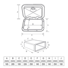 Storage Hatches for VHF/RadioCD_3514_4022