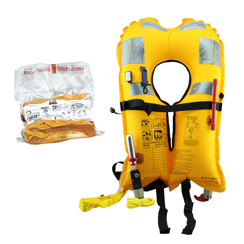 LALIZAS Inflatable Lifejacket, Vacuum Pack, Delta Auto 150N, SOLAS, with LALIZAS Lifejacket light_4481_4481