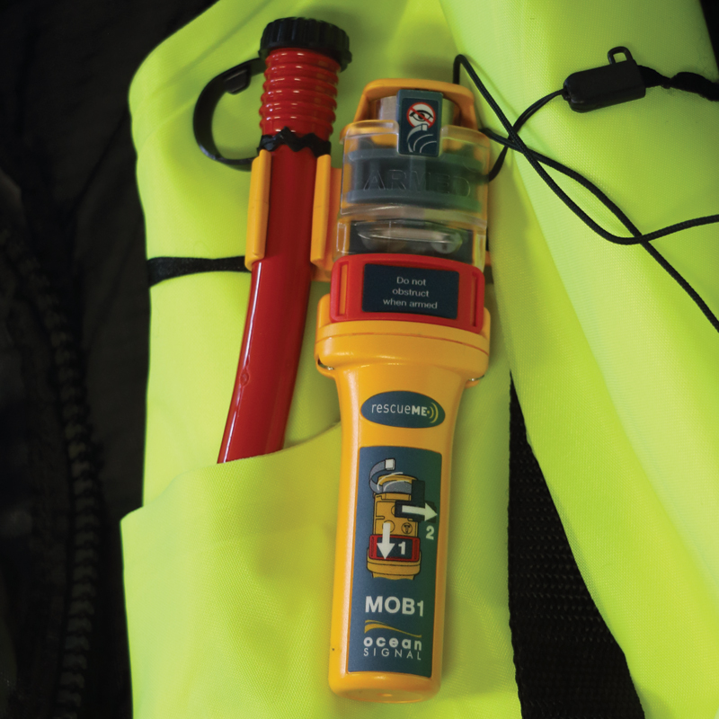 Theta Inflatable Lifejacket Auto, 290N, ISO 12402-2  with Ocean Signal MOB1, set_4538_4550