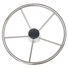 Steering wheel, stainless steel with cap_500_500
