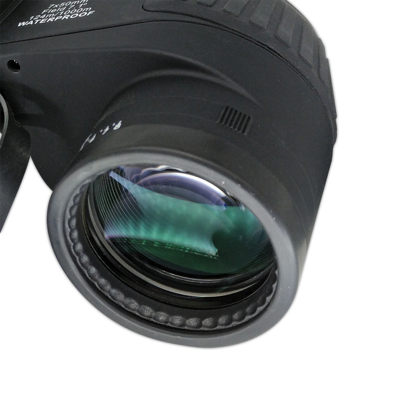 SEA NAV Binoculars, Individual Focus, 7x50, w/ Compass, Waterproof, Floating_5184_5182