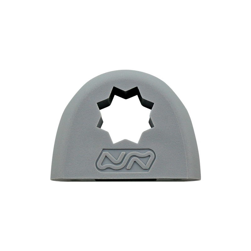 Winch Handle Holder, Side Mounted, Glass Reinforced Nylon, L.60mm, W.19mm, H.45mm, Grey_5280_5280