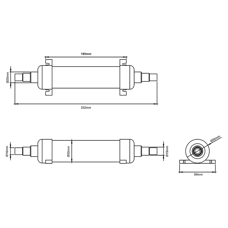 Bio-Carbon filter for Tanks, Ø16-19mm_4311_5285