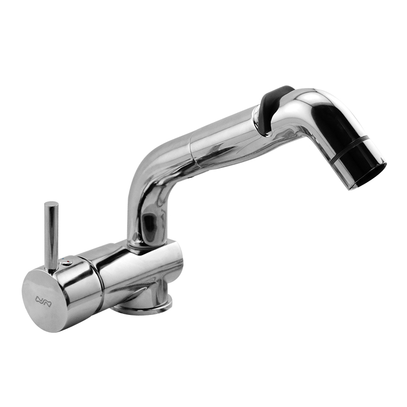 CASCATA Faucet w/ Adjust. Flow Sprayer & Pull-Out Shower Tube 150cm_5487_5487