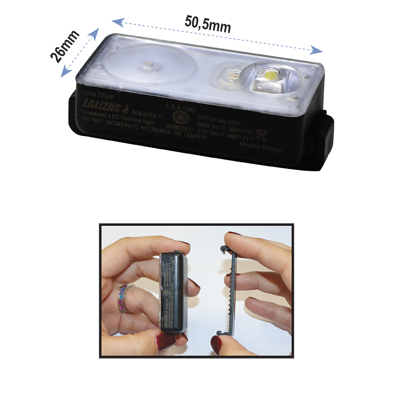 LALIZAS Lifejacket LED flashing light 