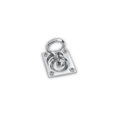 Ring Pull, brass chrome plated