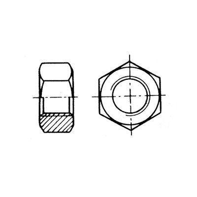 Hexagon nut AISI 316 DIN 934_6458_6458