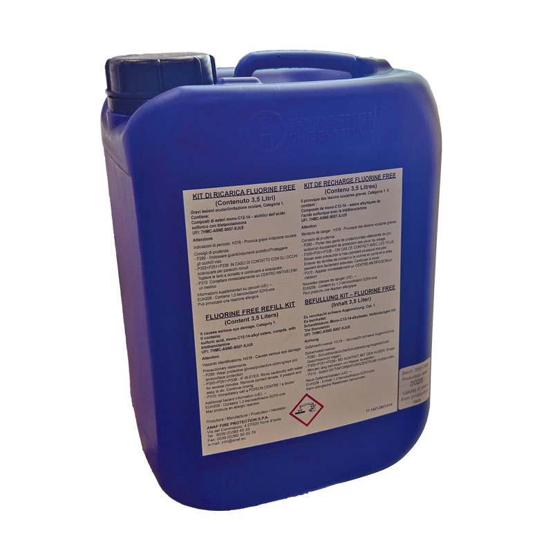 Foam Concentrate for LALIZAS PFAS Free Foam Fire Extinguisher 50L &150L, 1pc for 50L & 3pcs for 150L_6933_6933