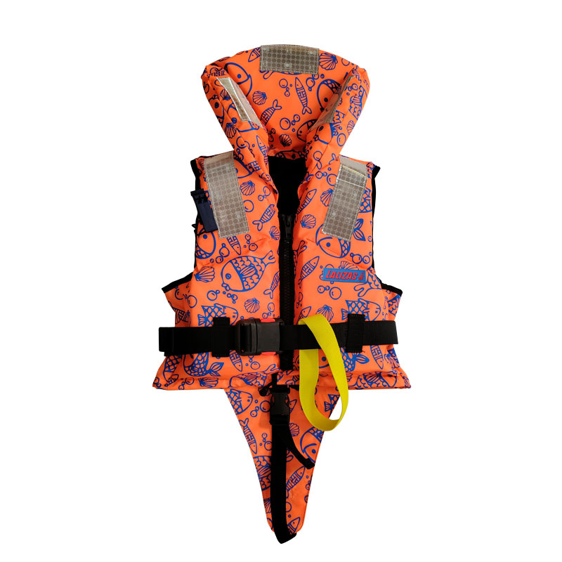 LALIZAS Lifejackets 150N, ISO 12402-3:2020 Fluo Orange with Aquatic Pattern_6955_6955