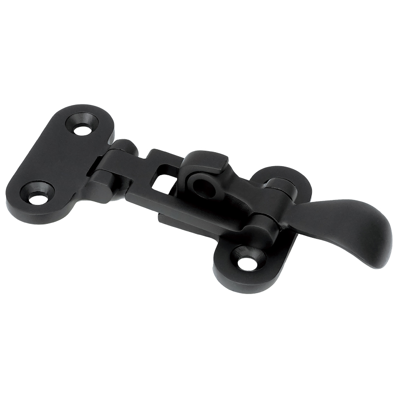 Cover Latch, Inox 316, Black_6969_6969