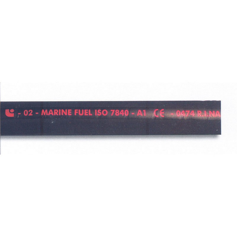 Fuel delivery hose fire resistant CARBO/7840/A1, rubber, ISO