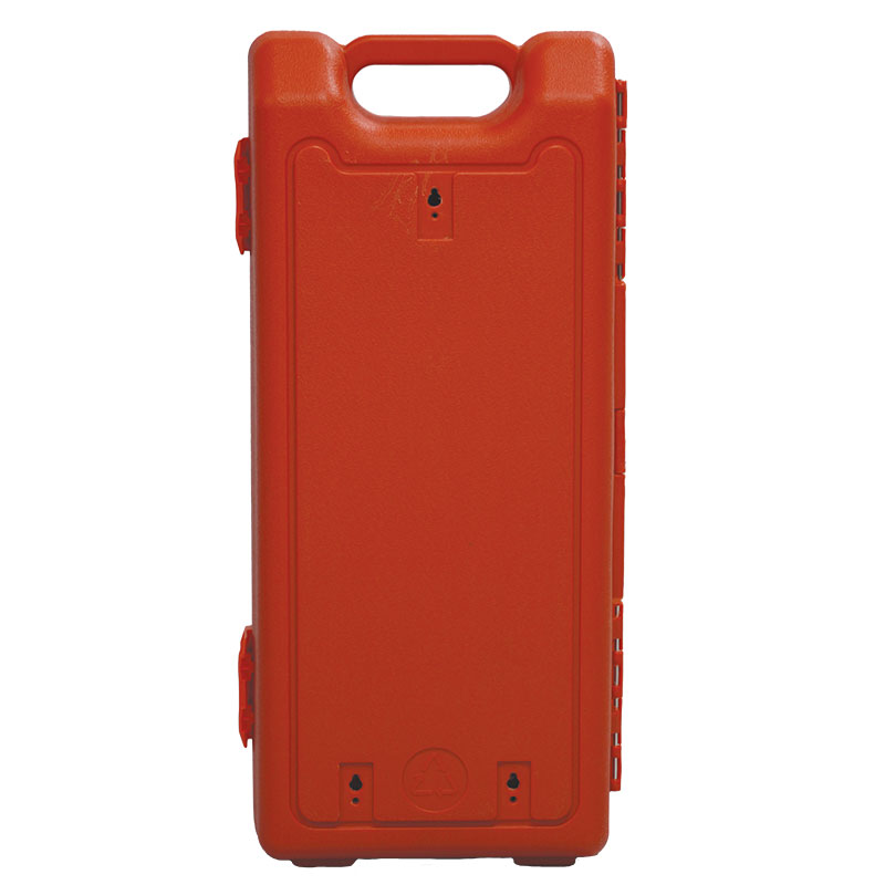 LALIZAS Hard Case for EEBD, w/Transparent Window, Polyethylene, Orange_7147_7149