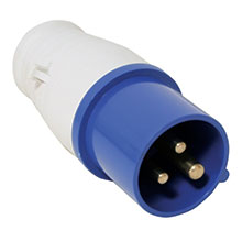 Plug, male, 16A, 220-240V, blue_976_976