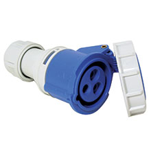 Plug, female, w/ safety cover, 16A, 220-240V, blue_978_978