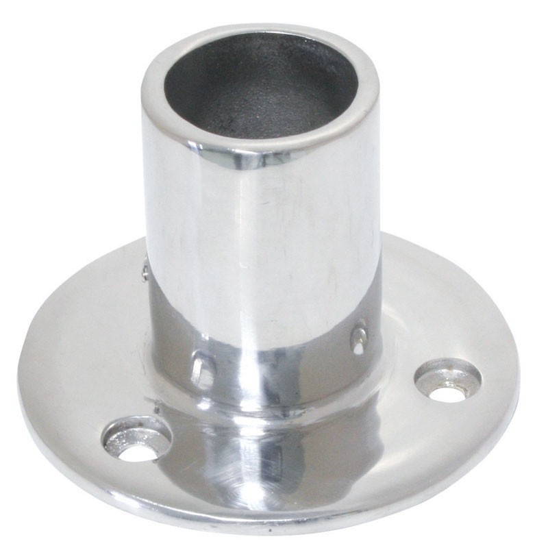 Round base 90ο, casted AISI 316