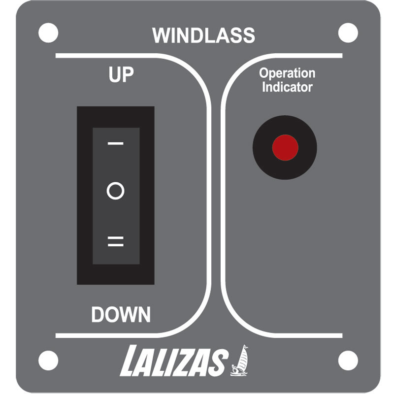 Panel mount windlass switch 2''x3'',5A